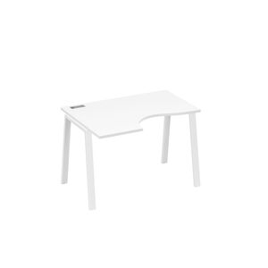 Стол эргономичный левый "Классика" на металлокаркасе TRE