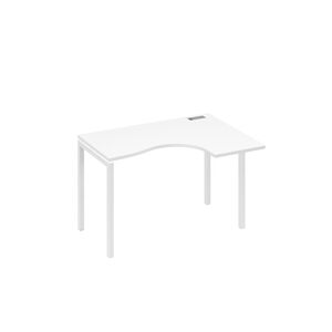 Стол эргономичный правый "Классика" на металлокаркасе DUE