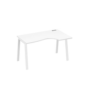 Стол эргономичный правый "Классика" на металлокаркасе TRE