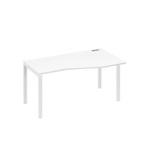 Стол эргономичный правый "Техно" на металлокаркасе UNO  