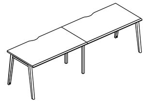 Рабочая станция на опоры МТ 1 скос (2х160)