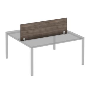 Экран с кронштейнами фронтальный для станции 160 на белом каркасе КФ