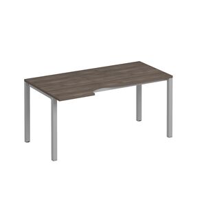 Стол эргономичный левый на металлокаркасе КФ