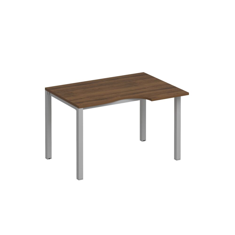 Стол эргономичный правый на металлокаркасе КФ