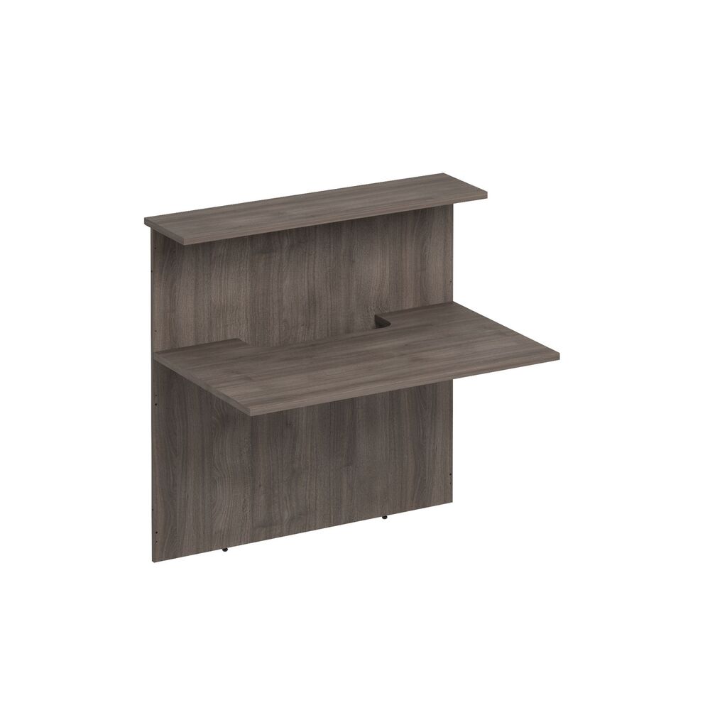 Модуль ресепшен прямой с вырезом  без опор