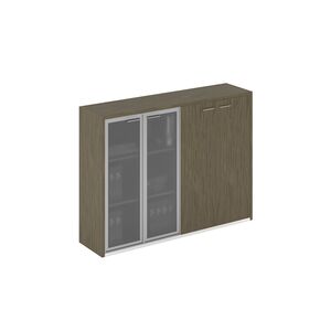 Шкаф средний комбинированный, 4-дверный