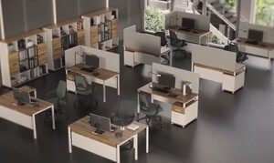 Офисная мебель для персонала CONCEPT видео.